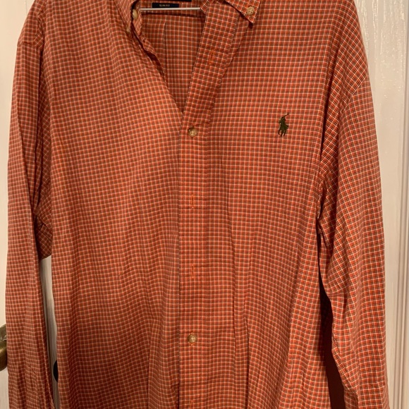 Ralph Lauren Long sleeve shirt large slim fit - Picture 3 of 3